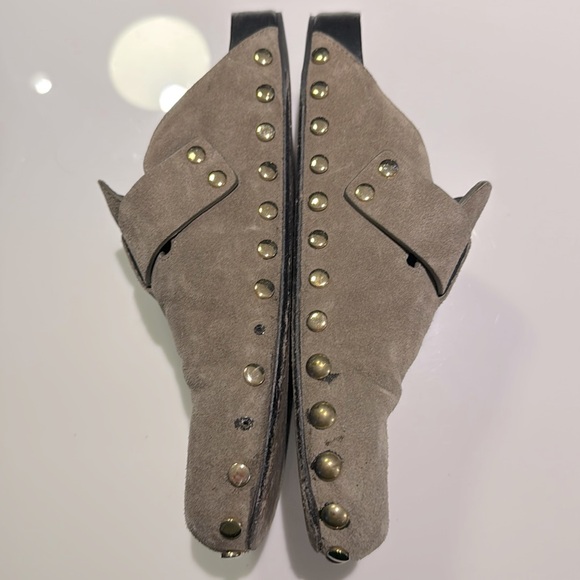Isabel Marant  Mirvin Suede Clogs - Picture 8 of 10